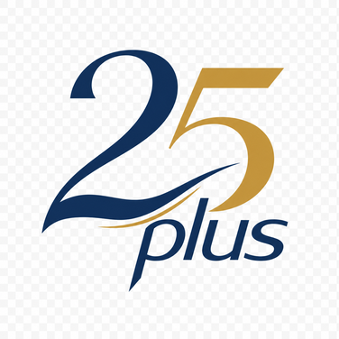 25 Plus লোগো